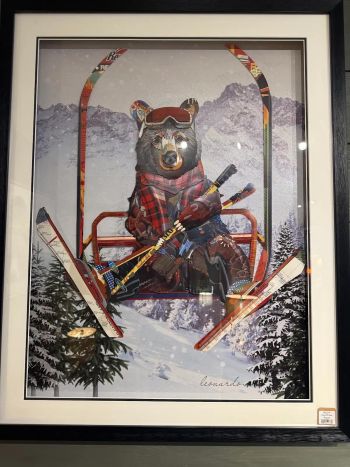 Heather & Pine, Winter Artwork