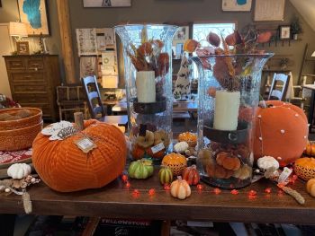 Heather & Pine, Decorative Pumpkins