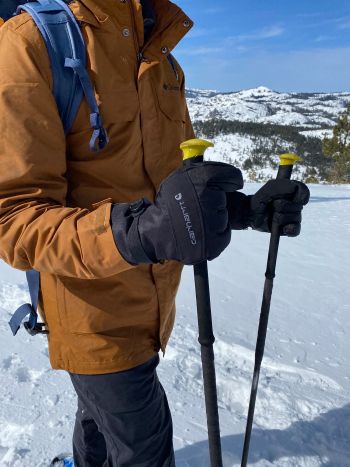 Carhartt Gloves Columbia Jacket Ski Poles 