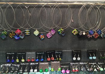 JoAnne's Stained Glass & Gallery, Glass Chokers by Dazzling Jewels