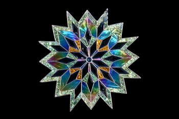 JoAnne's Stained Glass & Gallery, Stained Glass Snowflake / Starburst
