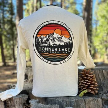 Sierra State Parks Foundation, Men's Mountain Wave LS Tee- Donner Memorial State Park