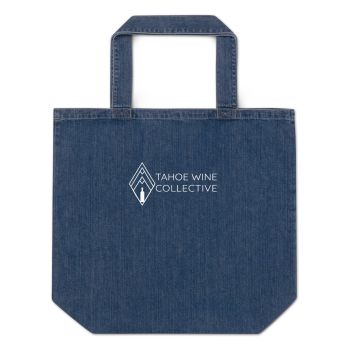 Tahoe Wine Collective, Wine Collective Organic Denim Tote Bag