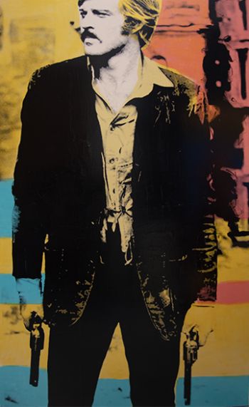 Robert Redford by artist Holly Mannec