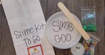 All Fired Up! at the Hot Spot, Take Home Slime Kit