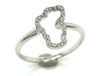 Bluestone Jewelry, Tahoe Ring with Diamond