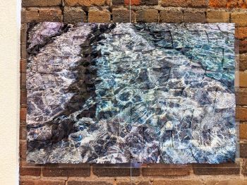 Bluestone Jewelry, "Tahoe Silver" Wall Art