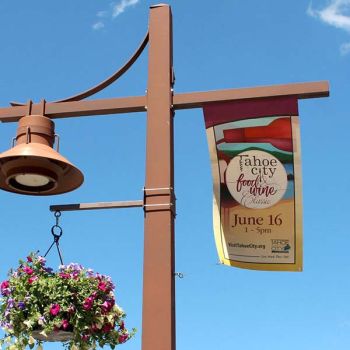 Tahoe City Downtown Association, Event Banners