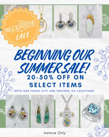 Bluestone Jewelry, Summer Sale