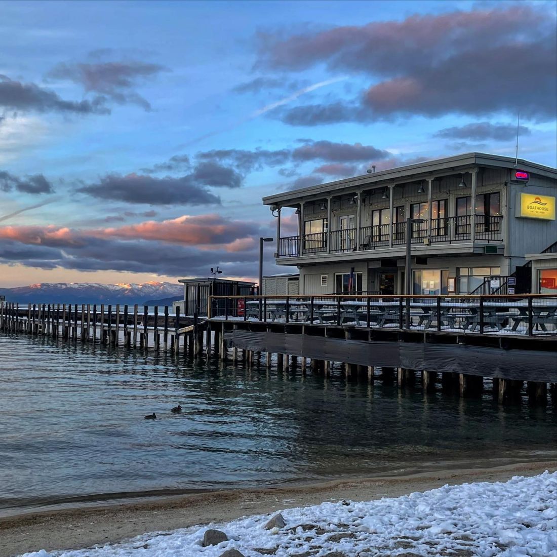 Boathouse on the Pier | Lake Tahoe