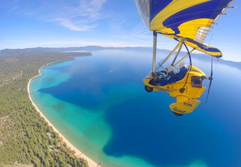Hang Gliding Tahoe, Short Flight: Tahoe View