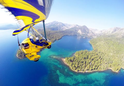 Hang Gliding Tahoe, Medium Flight: Emerald Bay