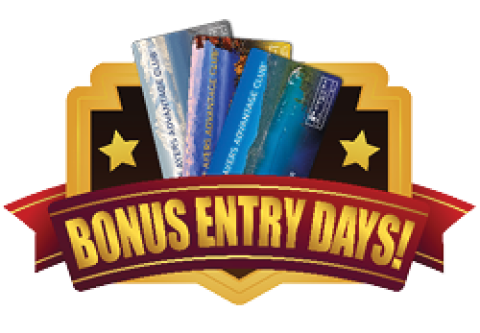 Grand Lodge Casino, Bonus Entry Days