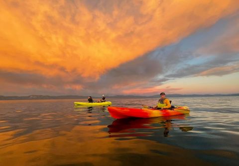Tahoe City Kayak, Sunset Kayak Tour