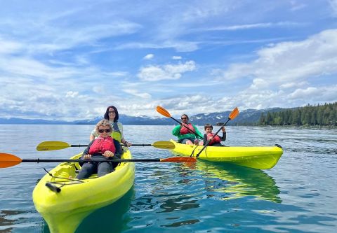 Tahoe City Kayak, Historic West Shore Kayak Tour