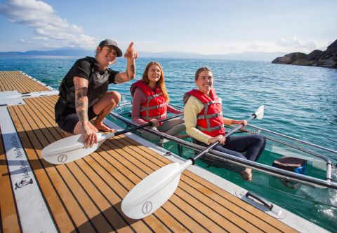 Clearly Tahoe, Clearly Explorer "Uncharted" Clear Kayak Tour