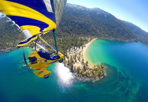 Hang Gliding Tahoe, Medium Flight: North Lake Tahoe