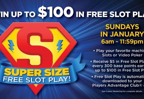 Grand Lodge Casino, Super Size Free Slot Play