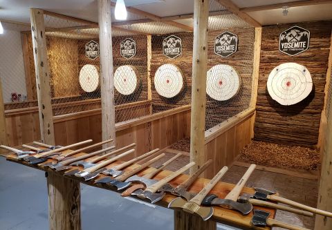 Yosemite Axe Throwing, Private Party Axe Throwing