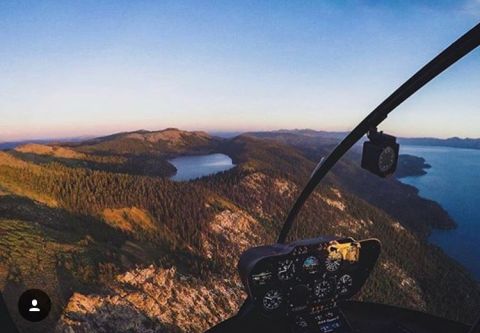 Lake Tahoe Sightseeing Tours & Cruises, Lake Tahoe Helicopter Tours