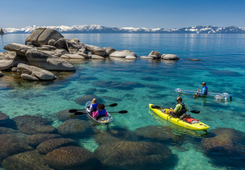 Clearly Tahoe, Bonsai Rock Clear Kayak Tour