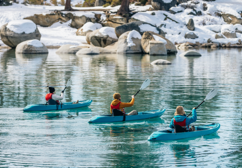 Clearly Tahoe, "Polar Paddle" Clear Bottom Kayak Tours
