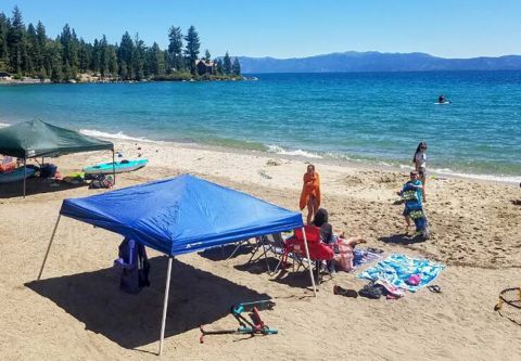 Around Tahoe Tours, Meeks Bay VIP Beach Day