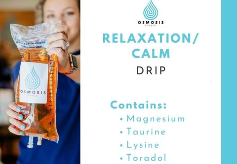 Osmosis Lounge Tahoe, Relaxation/Calm IV Therapy Drip