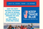 Keep Tahoe Blue, 13th Annual Keep Tahoe Red, White and Blue Cleanup