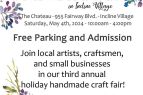 The Chateau at Incline Village, Handcrafted Holiday Faire Spring Fling 2024
