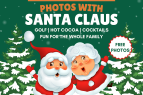 The Golf Lodge Bar & Simulators, Photos with Santa