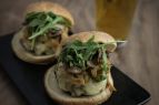The Cocktail Corner, PORTOBELLO MUSHROOM SLIDERS