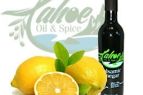 Tahoe Oil & Spice, Sicilian Lemon Aged White Balsamic