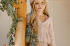 Jack + Emmy, Rylee + Cru - Fuzzy Cardigan - Blush