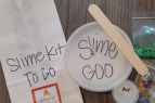 All Fired Up at The Hot Spot, Take Home Slime Kit