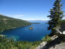 Overlooking Emerald Bay, Lake Tahoe