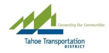 Tahoe Transporation District Tahoe Transporation District