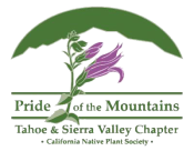 Logo for California Native Plant Society - Tahoe & Sierra Valley Chapter