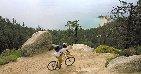 easy mountain bike trails