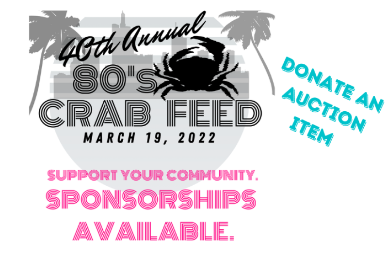 Crab Feed Sponsorship and Item Donations