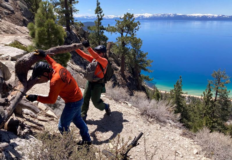 Posts Flume Trail Mountain Bikes Lake Tahoe