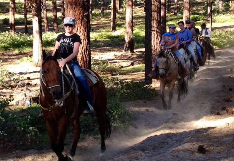 Zephyr Cove Stables Guided Horseback Tours Lake Tahoe 
