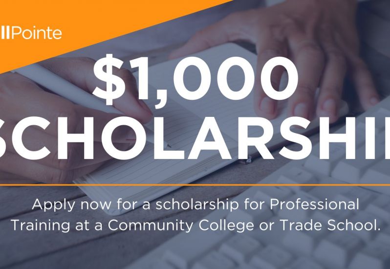 SkillPointe $1,000 Scholarships Awarded Monthly